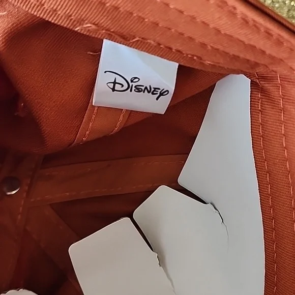 Disney Winnie The Pooh Dark Orange Cap Brand New - Picture 5 of 5
